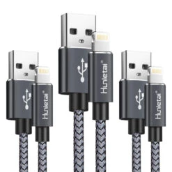 3 Câbles IPhone (1m+1m+2m)