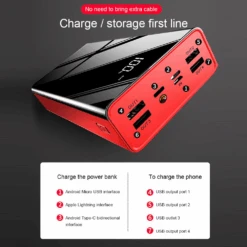 Batterie Portable 40000 MAh X -Monde Electronique 3 MAIN1