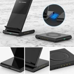 Support Chargeur Induction -Monde Electronique 5 Chargeur induction Hoidokly double charge