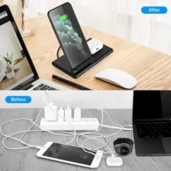 Support Chargeur Induction -Monde Electronique 5 Chargeur induction Hoidokly organiser