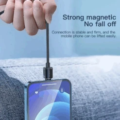Câble Magnétique Puissant -Monde Electronique 5 main kuulaa cable magnetique usb micro et type c pour recharge et synchronisation de donnees compatible avec iphone samsung xiaomi
