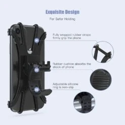 Support Vélo Pour Smartphone En Silicone -Monde Electronique 51 VilvK4HS. AC SL1000