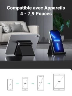 Support Téléphone Portable Ergonomique -Monde Electronique 61ANO0aIF6L. AC SL1500