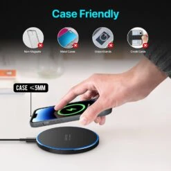 Chargeur Rapide Sans Fil 20W 13 Chargeur Rapide Sans Fil 20W -Monde Electronique 61ObhF5SJ3L. AC SL1500