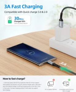 Câble USB Type-C Compatible Avec Android Auto -Monde Electronique 71maf3 bMRL. SL1500