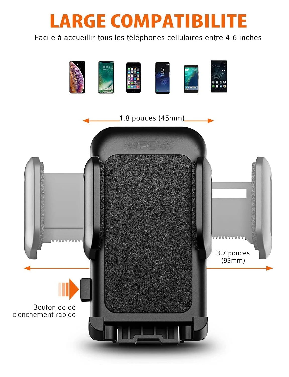 Accroche Téléphone Portable Voiture 10 Accroche Téléphone Portable Voiture – Image 8