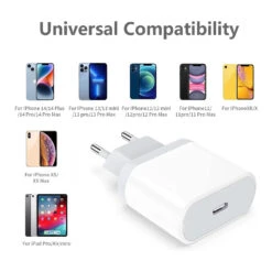 Adaptateur Chargeur IPhone USB-C -Monde Electronique Adaptateur Chargeur Iphone Usb C compatibilite compatibilite