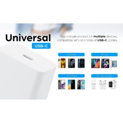 Adaptateur Chargeur USB Type-C -Monde Electronique Adaptateur Chargeur USB C universal