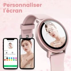 Montre Connectée Femme Tendance 13 Montre Connectée Femme Tendance -Monde Electronique Aimiuvei montre connectee femmes fond decran
