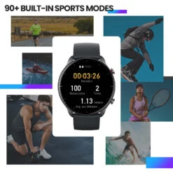 Montre Connectée Homme High-Tech -Monde Electronique Amazfit GTR 2 Montre connectee Homme sport