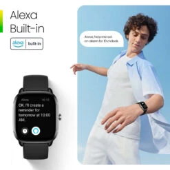 Montre Amazfit GTS 4 Mini Femme -Monde Electronique Amazfit GTS 4 mini Femme alexa