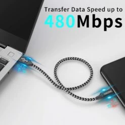 Android Auto Câble Micro-USB Rapide -Monde Electronique Android Auto Cable Micro USB Rapide 480 mbps