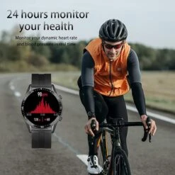 Montre Connectée Ronde Sportive -Monde Electronique Anmi Montre Connectee Sport velo