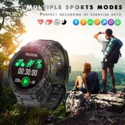 Montre Connectée Avec Téléphone 8 Montre Connectée Avec Téléphone -Monde Electronique Ansung Montre sport Homme sport