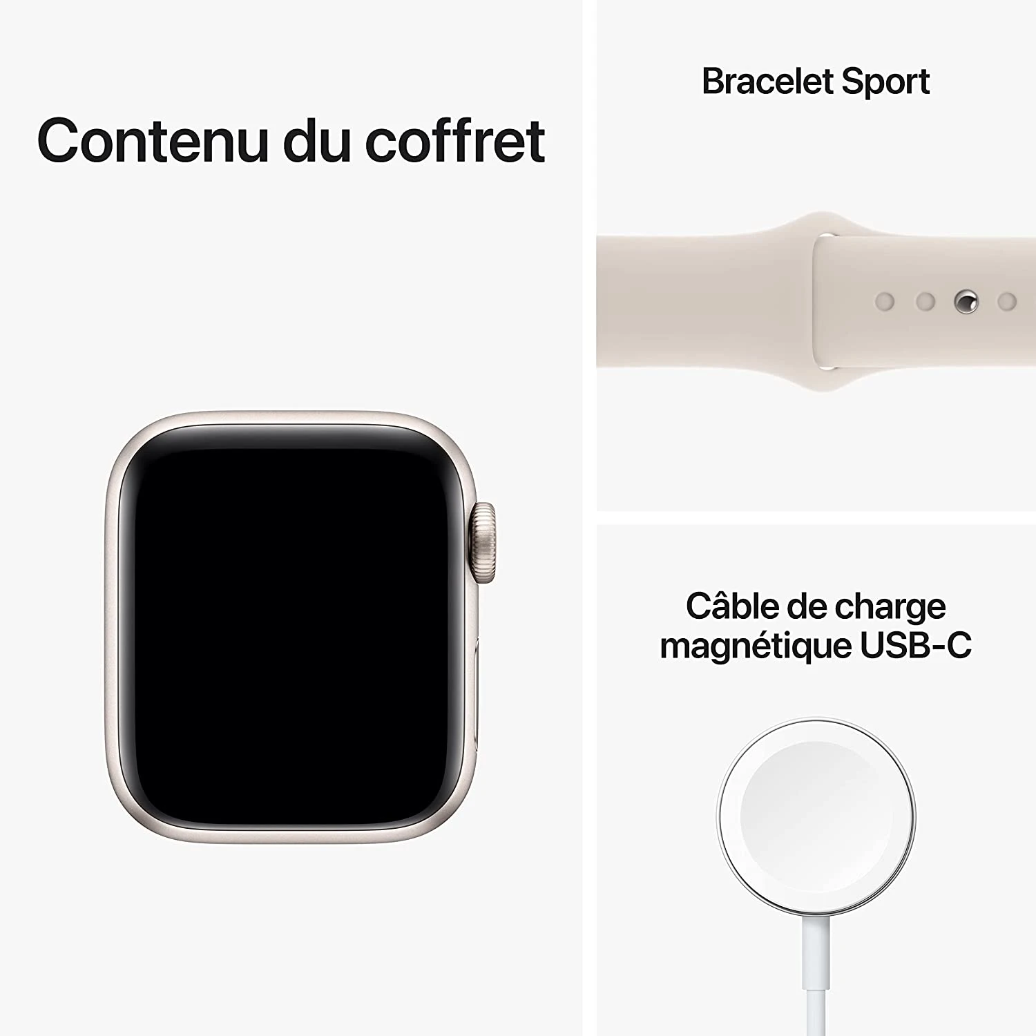 Apple Watch SE Montre Intelligente 8 Apple Watch SE Montre Intelligente – Image 6