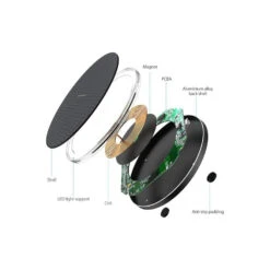 Base Chargeur Induction -Monde Electronique Base Chargeur Sans fil conception