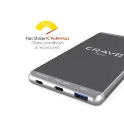 Batterie 10000mAh Quick Charge 3.0 -Monde Electronique Batterie 10000mAh Pass Through charge rapide