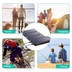 Batterie Autonome Solaire 26800 MAh -Monde Electronique Batterie Autonome Solaire multi usage