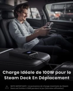 Batterie Externe 100W 25000mAh -Monde Electronique Batterie Externe 100W portable