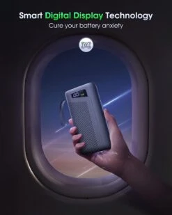 Batterie Externe 12 Volts De 27000 MAh -Monde Electronique Batterie Externe 12 Volts de 30000 mAh affichage digital
