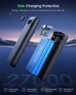 Batterie Externe 12 Volts De 27000 MAh -Monde Electronique Batterie Externe 12 Volts de 30000 mAh charge securisee