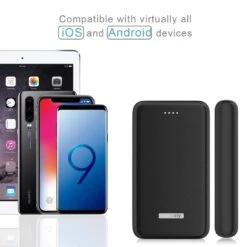 Batterie Externe 20000mAh Lumière LED 3 USB -Monde Electronique Batterie Externe 20000mAh avec lumiere led et 3 usb compatible ios