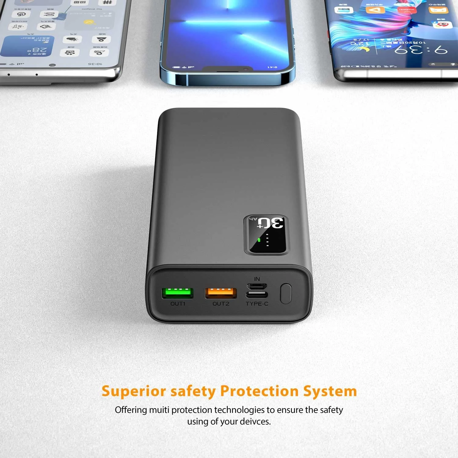 Batterie Externe 30000 MAh Toospon 6 Batterie Externe 30000 MAh Toospon – Image 4