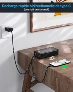 Batterie Externe 50 000 MAh 22,5W 11 Batterie Externe 50 000 MAh 22,5W -Monde Electronique Batterie Externe 50 000 mAh 225W rapide