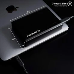 Batterie Externe 60 Watts Type-C -Monde Electronique Batterie Externe 60W USB C taille compacte