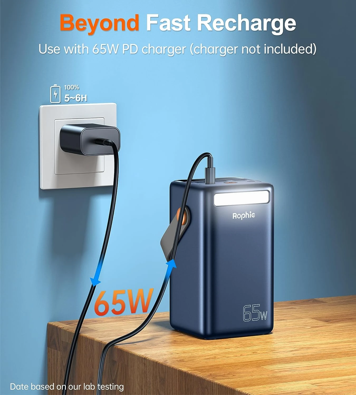 Batterie Externe 65 Watts 5 Batterie Externe 65 Watts – Image 3