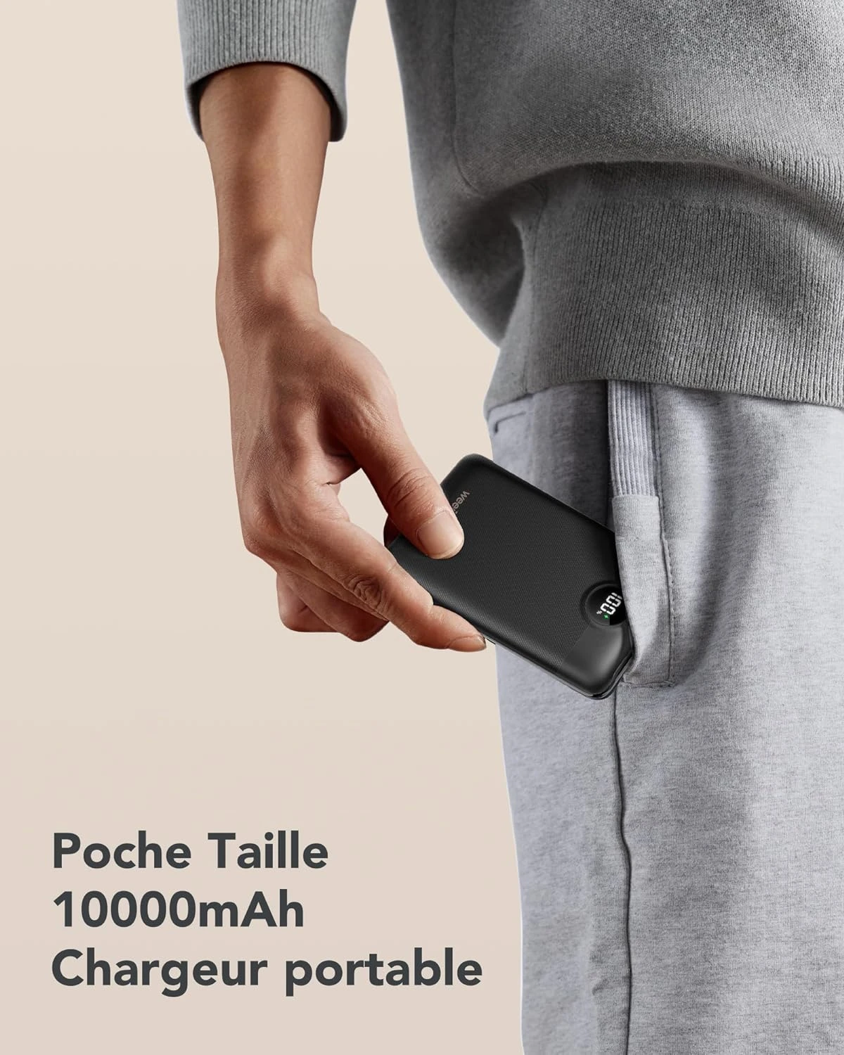 Batterie Portable Avec Câble Intégré 5 Batterie Portable Avec Câble Intégré – Image 3