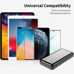 Batterie Externe Bextoo 30000 MAh -Monde Electronique Batterie Externe Bextoo 30000mAh compatibilite universelle