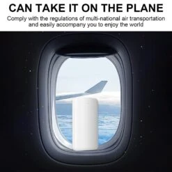 Batterie Portable Blanche Rapide -Monde Electronique Batterie Externe Blanche avion