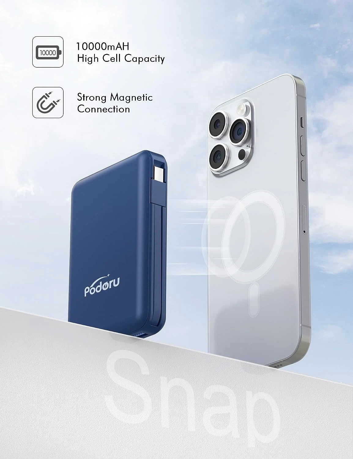 Batterie Externe Charge Rapide Sans Fil 7 Batterie Externe Charge Rapide Sans Fil – Image 5