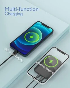 Batterie Externe Sans Fil Apple -Monde Electronique Batterie Externe Chargeur Sans Fil multi fonction