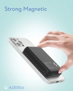 Batterie Externe Sans Fil Apple -Monde Electronique Batterie Externe Chargeur Sans Fil puissant