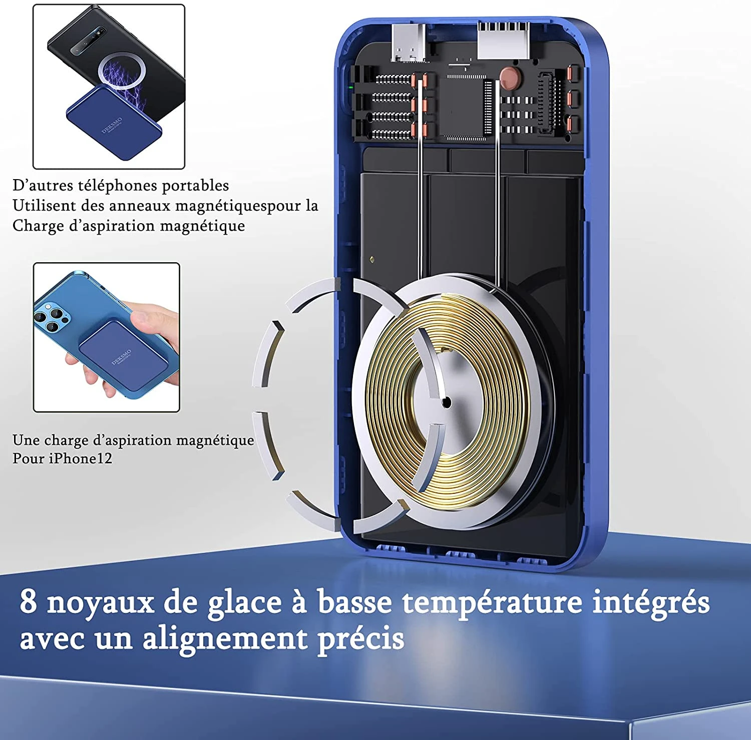 Batterie Externe DEKSMO 10000mAh 6 Batterie Externe DEKSMO 10000mAh – Image 4