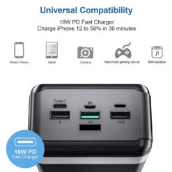 Batterie Portable 50000mAh Ultra Puissante 13 Batterie Portable 50000mAh Ultra Puissante -Monde Electronique Batterie Externe Ehrlich 50 000 mAh ports USB