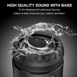 Enceinte Bluetooth PowerBank -Monde Electronique Batterie Externe Enceinte Bluetooth eau