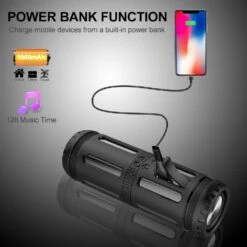 Enceinte Bluetooth PowerBank -Monde Electronique Batterie Externe Enceinte Bluetooth telephone