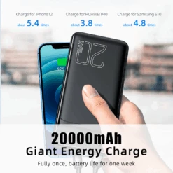 Batterie Externe Essager 20000mAh 13 Batterie Externe Essager 20000mAh -Monde Electronique Batterie Externe Essager 20000mAh capacite geante