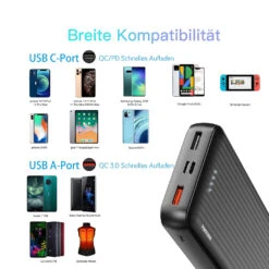Batterie Externe Grande Capacité 14 Batterie Externe Grande Capacité -Monde Electronique Batterie Externe Haute Capacite compatibilite