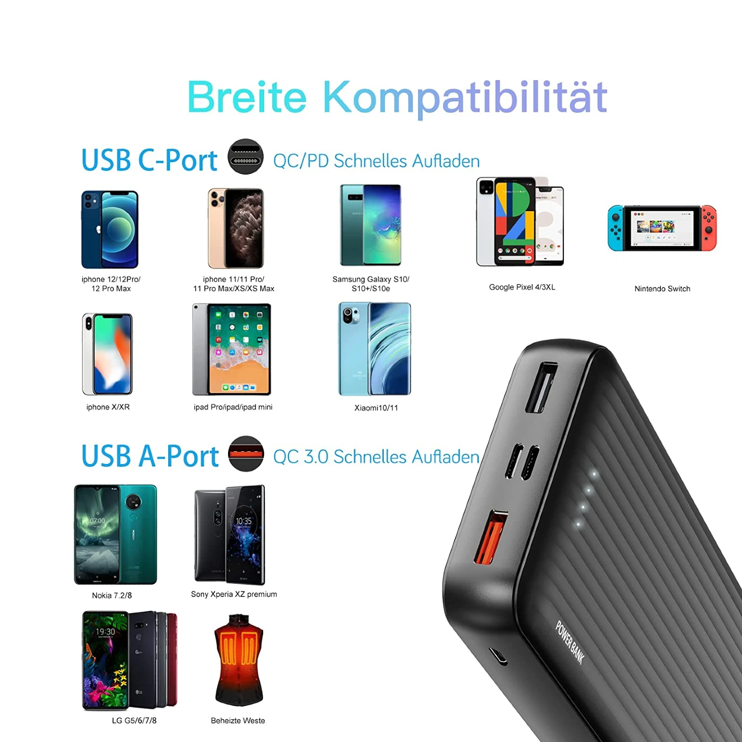 Batterie Externe Grande Capacité 8 Batterie Externe Grande Capacité – Image 6