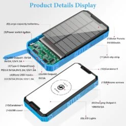 Batterie Portable Outdoor IP67 -Monde Electronique Batterie Externe IP67 caracteristiques 1