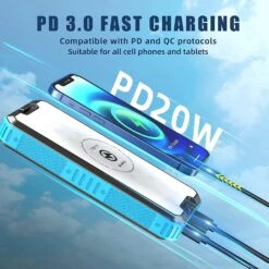 Batterie Portable Outdoor IP67 -Monde Electronique Batterie Externe IP67 power delivery 1