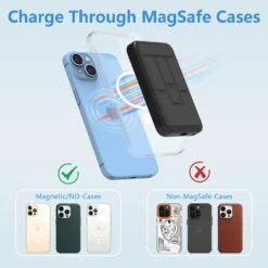 Batterie Externe Induction Qi -Monde Electronique Batterie Externe Induction Qi charge through