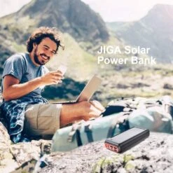 Batterie Externe JIGA Solaire -Monde Electronique Batterie Externe JIGA Solaire randonne