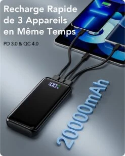 Batterie Externe Longue Durée 14 Batterie Externe Longue Durée -Monde Electronique Batterie Externe Longue Duree jusqua 3 appareils en meme temps