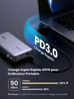 Batterie Externe Macbook Pro 16 -Monde Electronique Batterie Externe Macbook Pro 16 power delivery