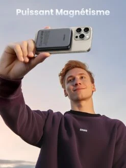 Batterie Externe MagSafe 10000mAh -Monde Electronique Batterie Externe MagSafe 10000mAh iphone